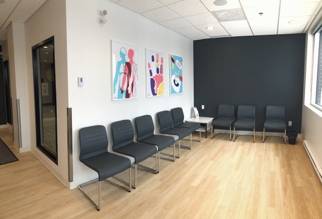 Nouvelle salle d'attente a St-Jerome
